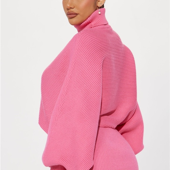 Fashion nova pink sweater set new - Picture 3 of 4